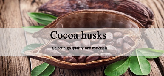 Cacao husk pigment's application